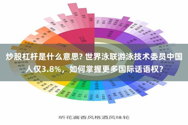 炒股杠杆是什么意思? 世界泳联游泳技术委员中国人仅3.8%，如何掌握更多国际话语权？