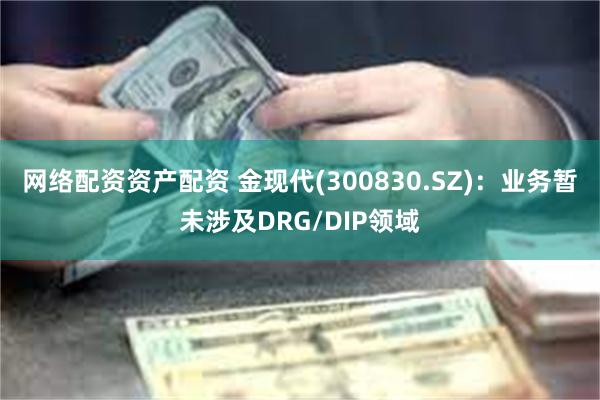 网络配资资产配资 金现代(300830.SZ)：业务暂未涉及DRG/DIP领域