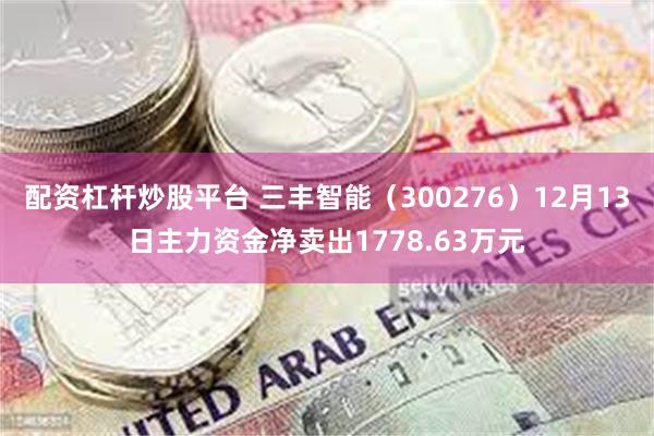 配资杠杆炒股平台 三丰智能（300276）12月13日主力资金净卖出1778.63万元